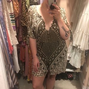 Free people green romper-large